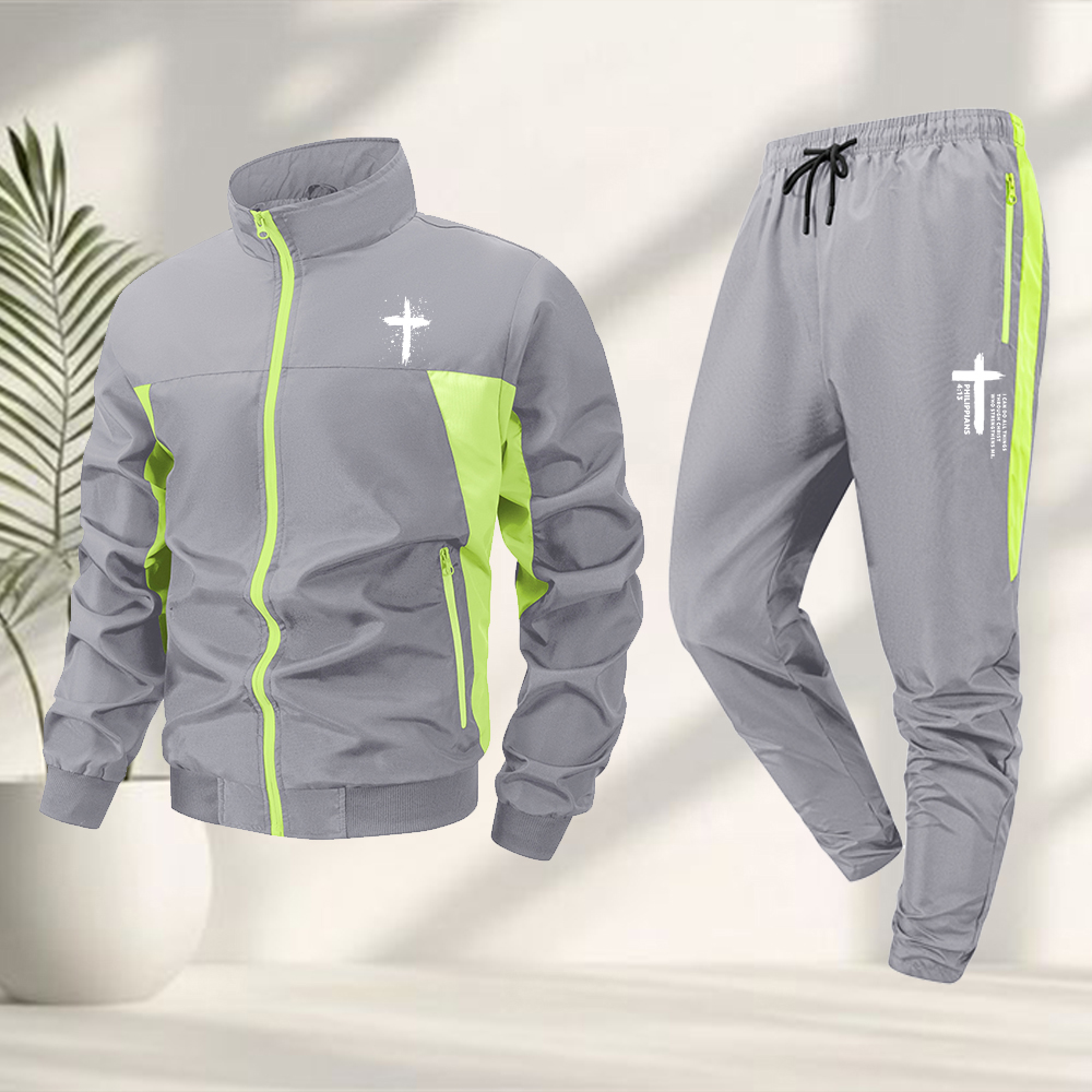 Table Tennis Outfit - Men's Splatter Print Cross Print Gym