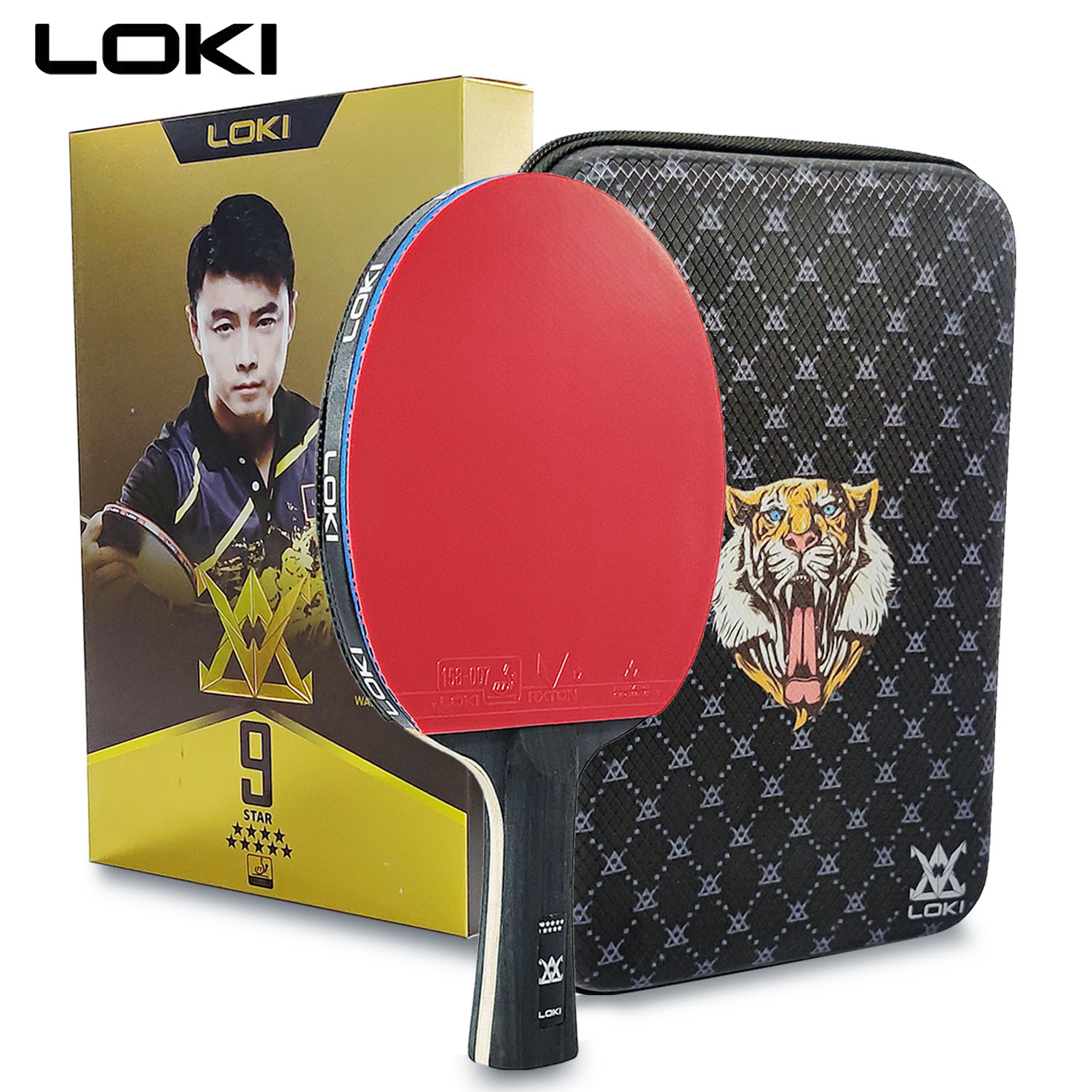 Table Tennis Eleven - LOKI 9 Star Table Tennis Racket