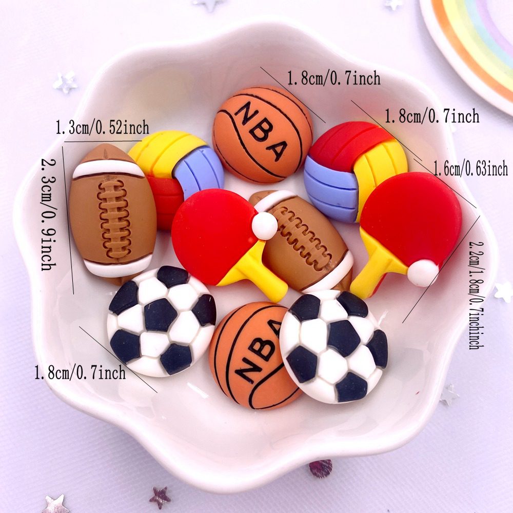 Colorful Resin Football basket - огляд і ціна Table Tennis Illustration