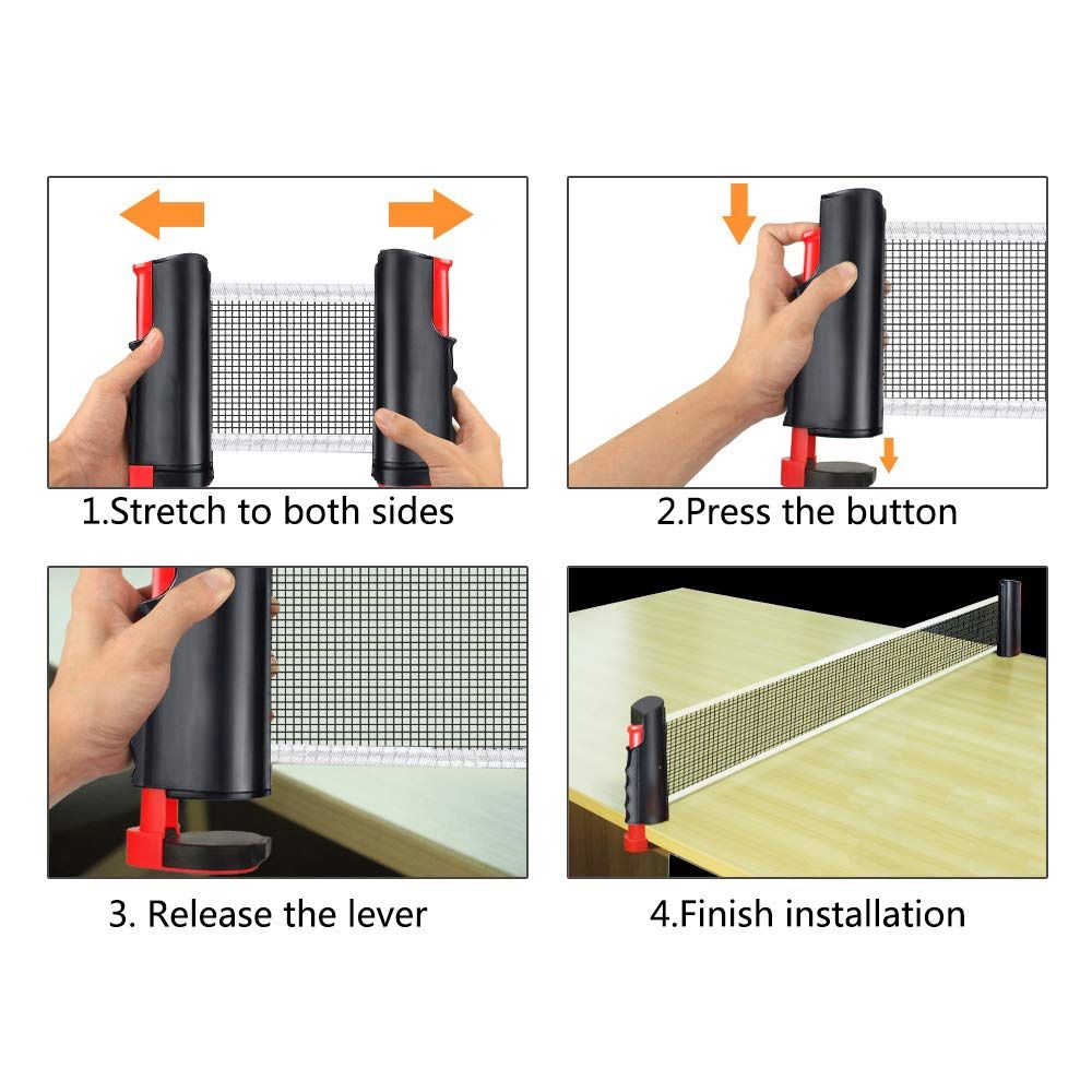 Retractable Net Ping Pong Net  - огляд і ціна Table Tennis Barrier