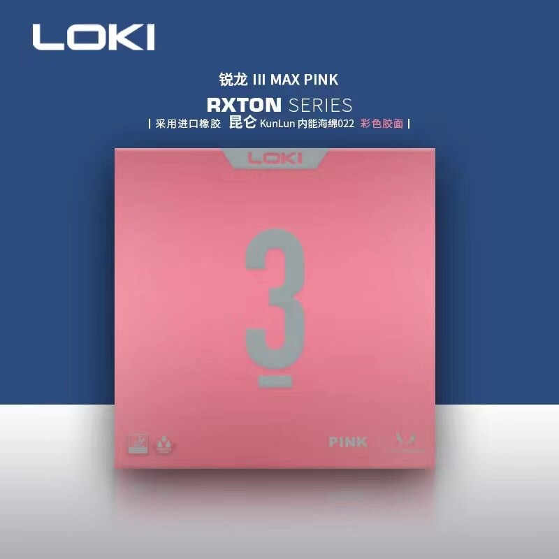 NEW LOKI RXTON 3 Colorful  Tab - огляд і ціна Table Tennis Loki