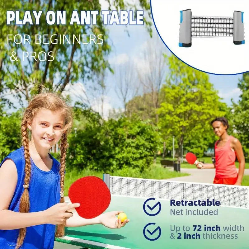 Retractable Table Tennis Net A - огляд і ціна Table Tennis Post