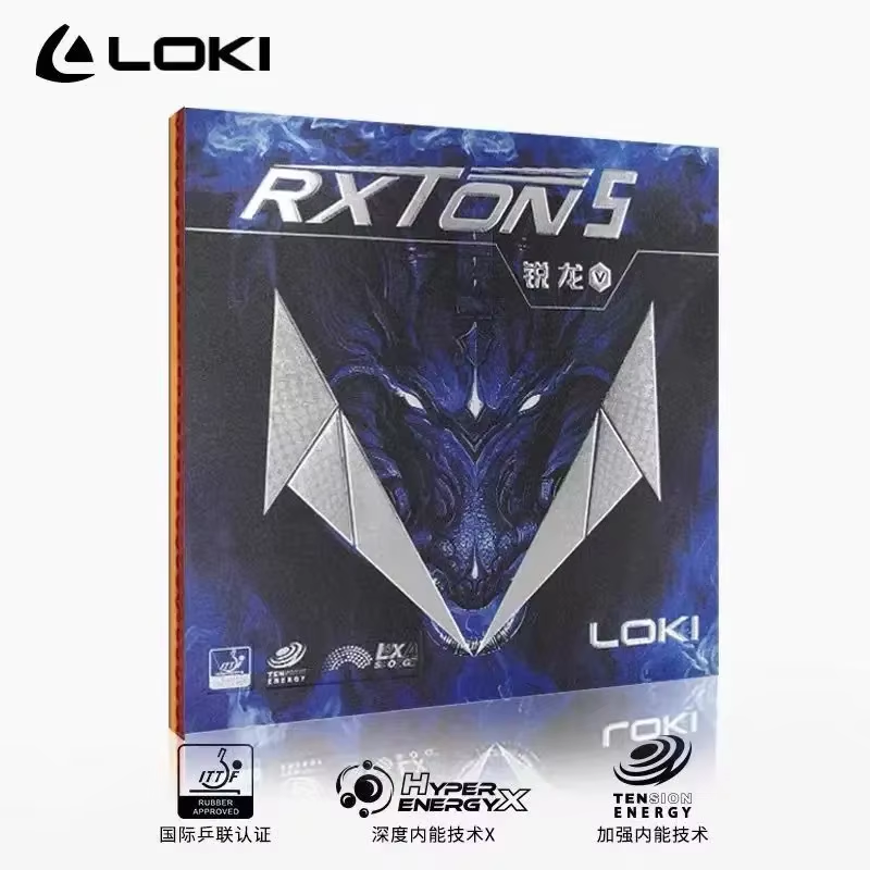 LOKI RXTON 5 High Elasticity T - огляд і ціна Table Tennis Loki
